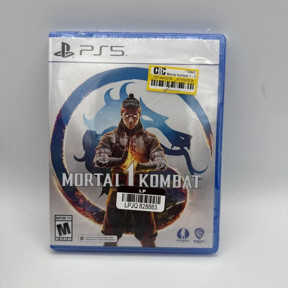 Mortal Kombat 1 - Sony PlayStation 5 PS5 P5 Fighting Game NEW SEALED!